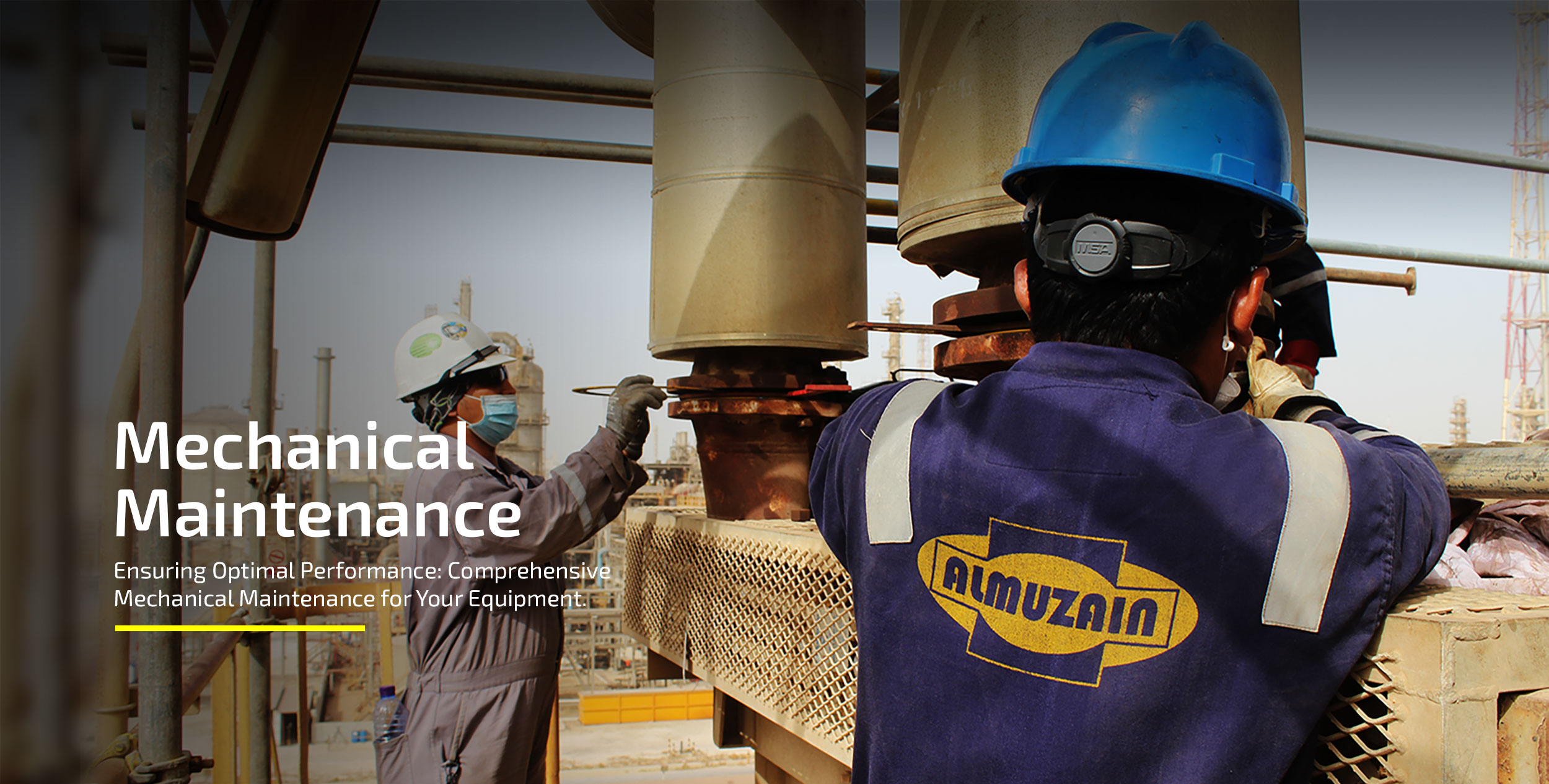 Plant maintenance services in Saudi Arabia Industrial services companies in Saudi Arabia
